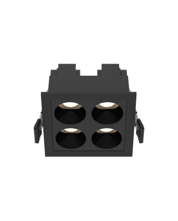 BLAU * FOCO EMPOTRAR 4L 10W  3000K NEGRO